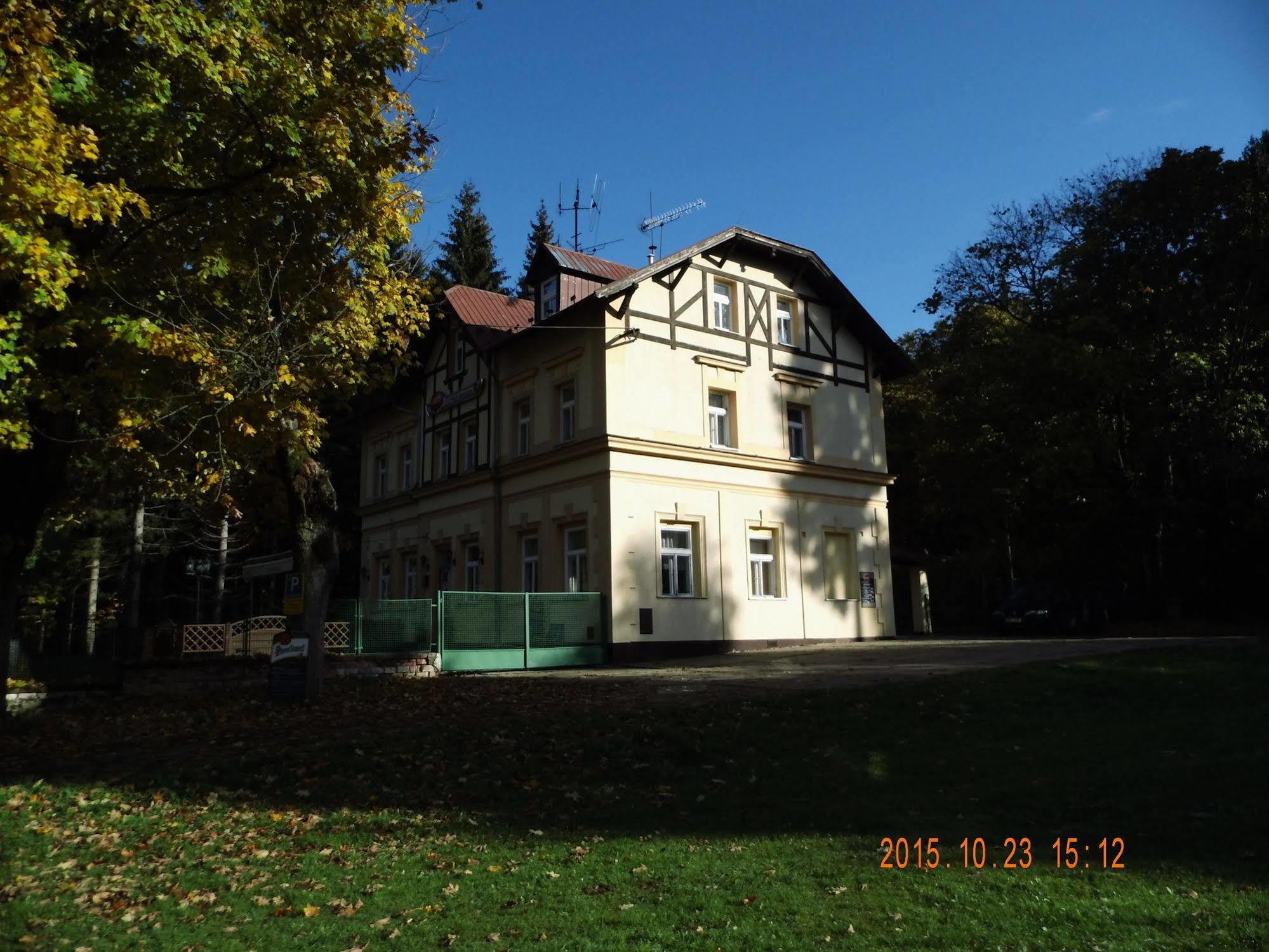 Pension Villa Berolina Marianske Lazne Bagian luar foto